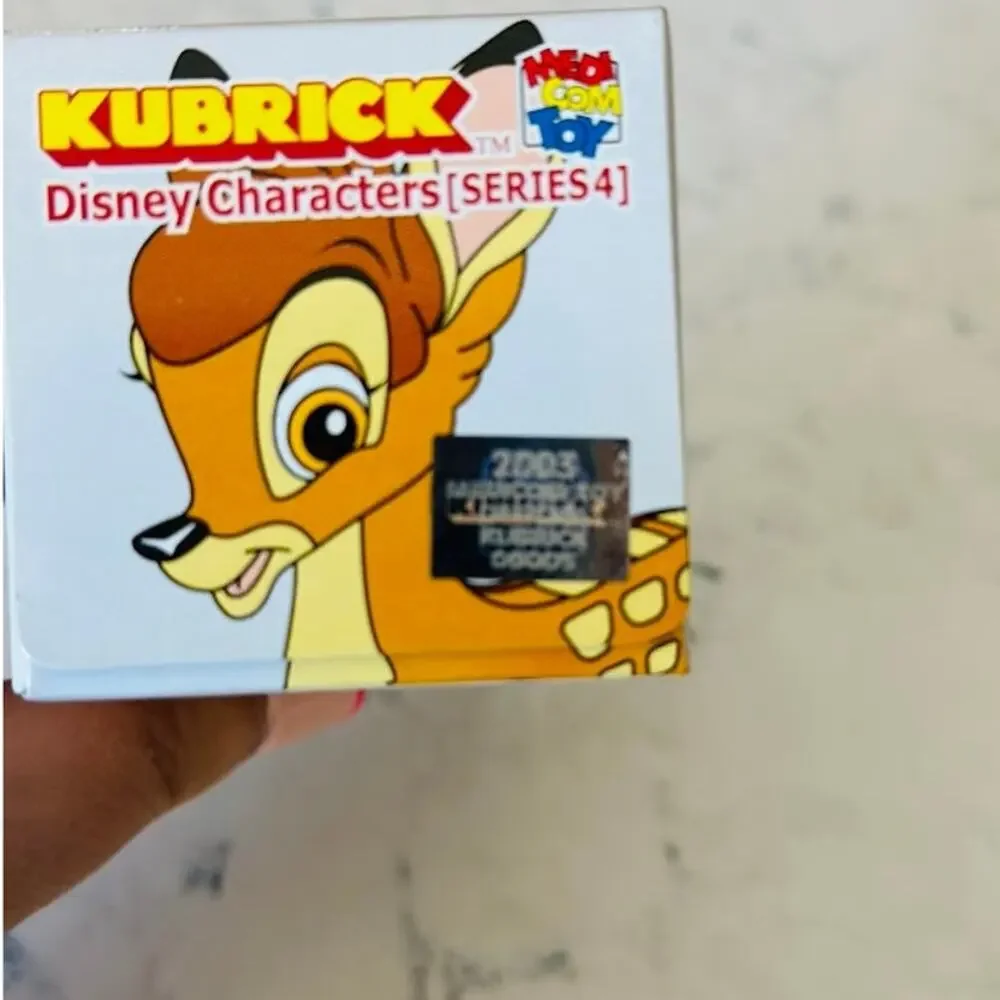 Disney Character Series 4 Figure Bambi  2000s Kubrick Vintage Rare BG35